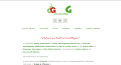 Desktop Screenshot of die-gestalterei.de