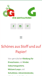 Mobile Screenshot of die-gestalterei.de